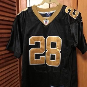Saints Sewn Jersey 28 Mark Ingram XL